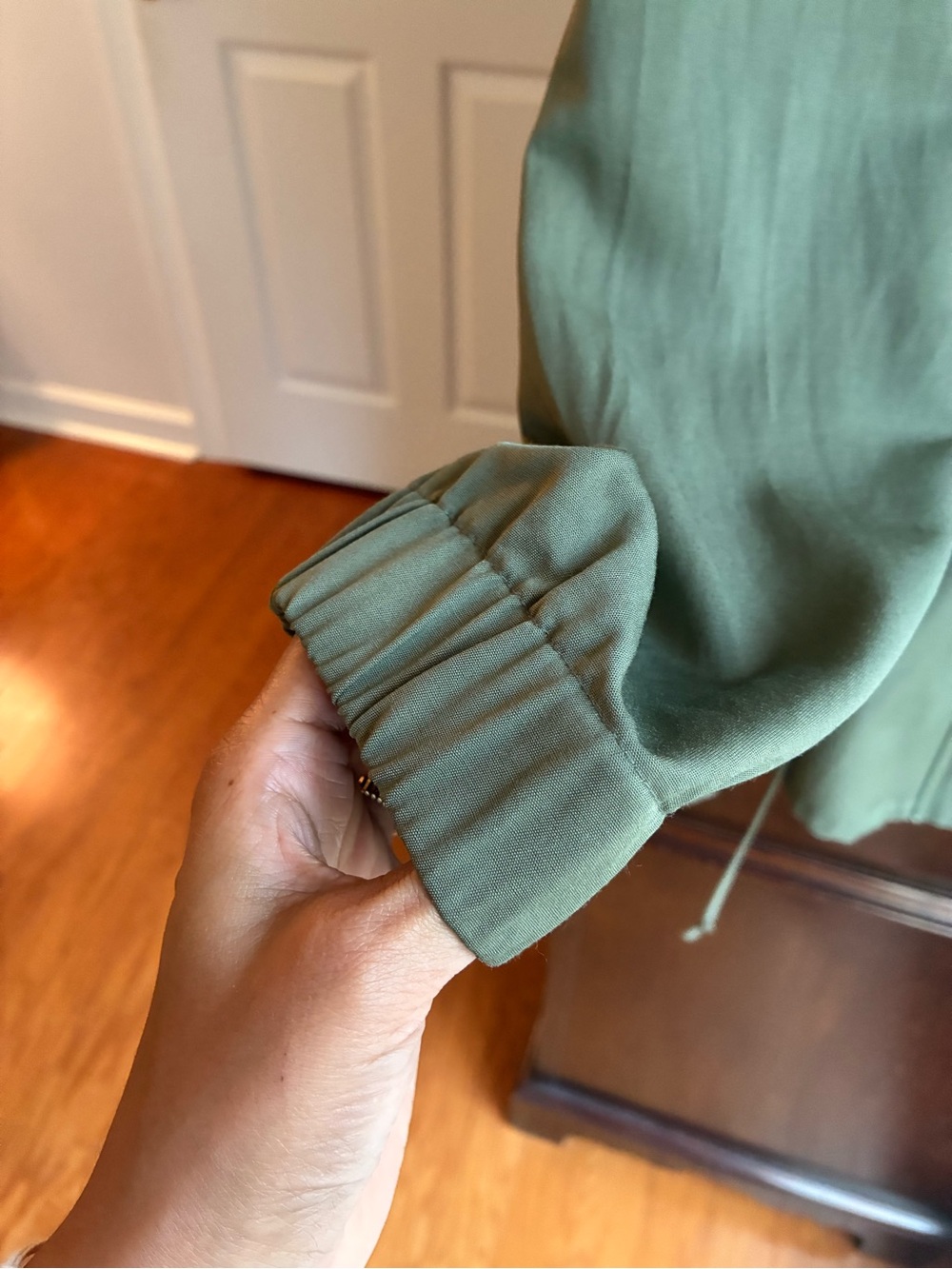 Elizabeth and James Olive Utility Anorak Jacket XXL - Picture 7 of 9